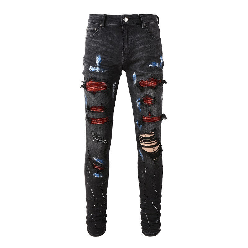 NEW-DSQ2 2024ss Hole Jeans