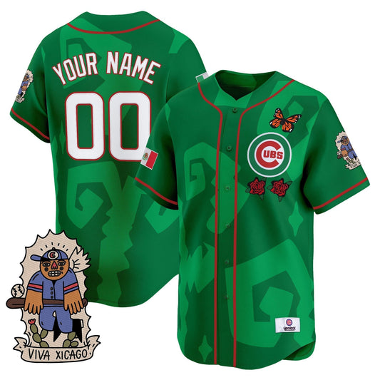 2025 CHC Mexican Heritage Vapor Premier Limited Custom Jersey - Stitched