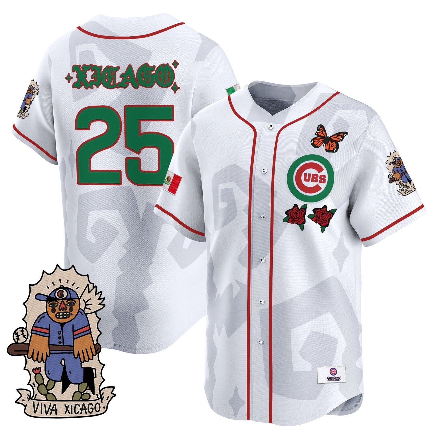 2025 CHC Mexican Heritage Vapor Premier Limited Jersey - Stitched