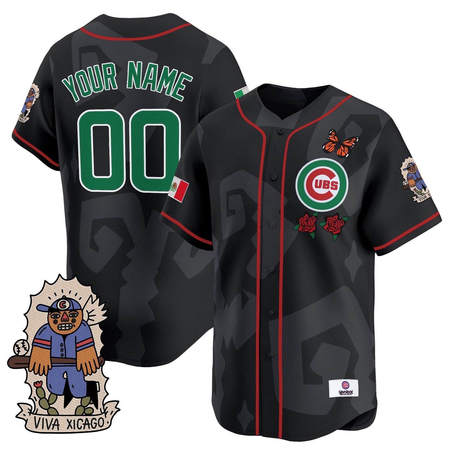 2025 CHC Mexican Heritage Vapor Premier Limited Custom Jersey - Stitched