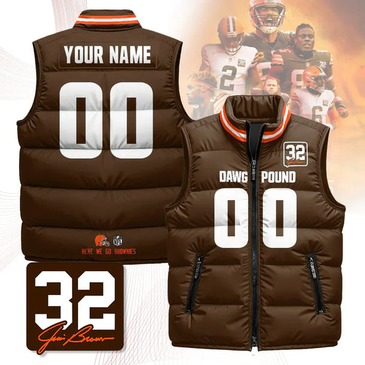 Custom CLE Unisex Puffer Vest