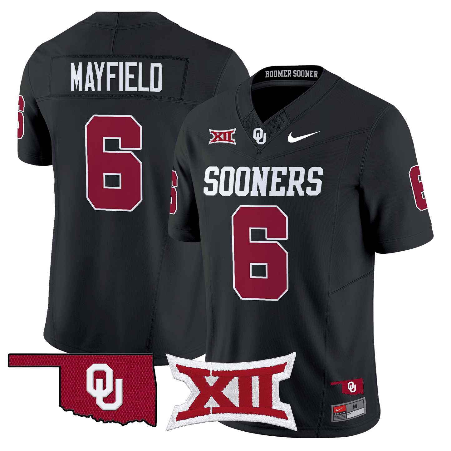 #6 Baker Mayfield OU Vapor Limited Jersey - All Stitched