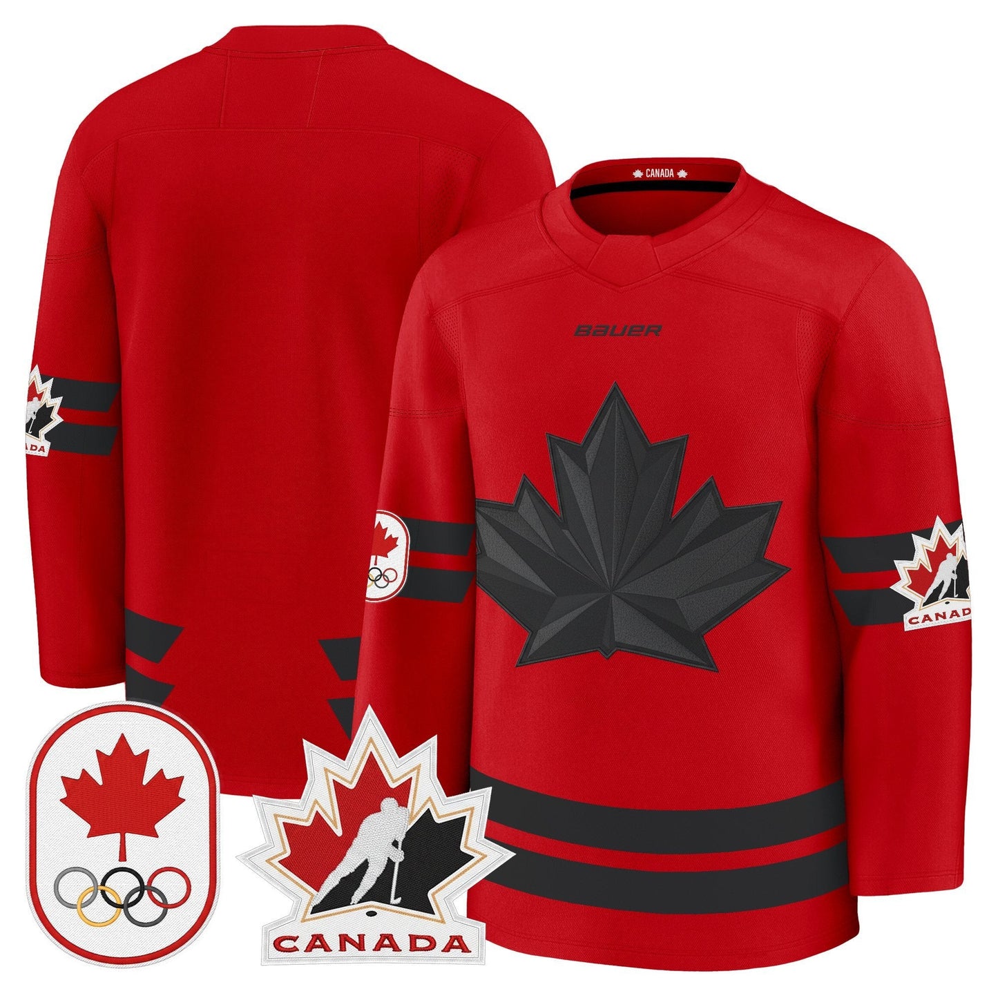 2026 Canada Olympic Premium Hockey Jersey - All Stitched