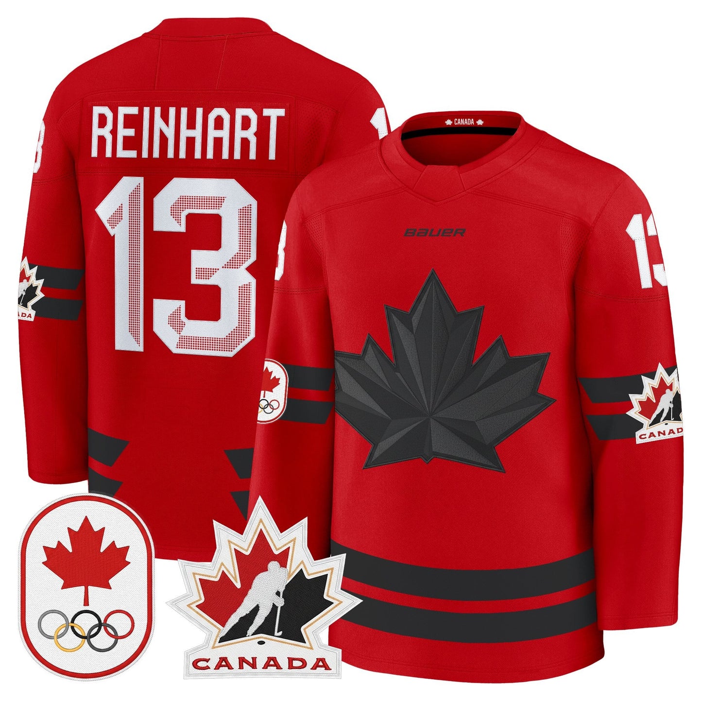 2026 Canada Olympic Premium Hockey Jersey - All Stitched