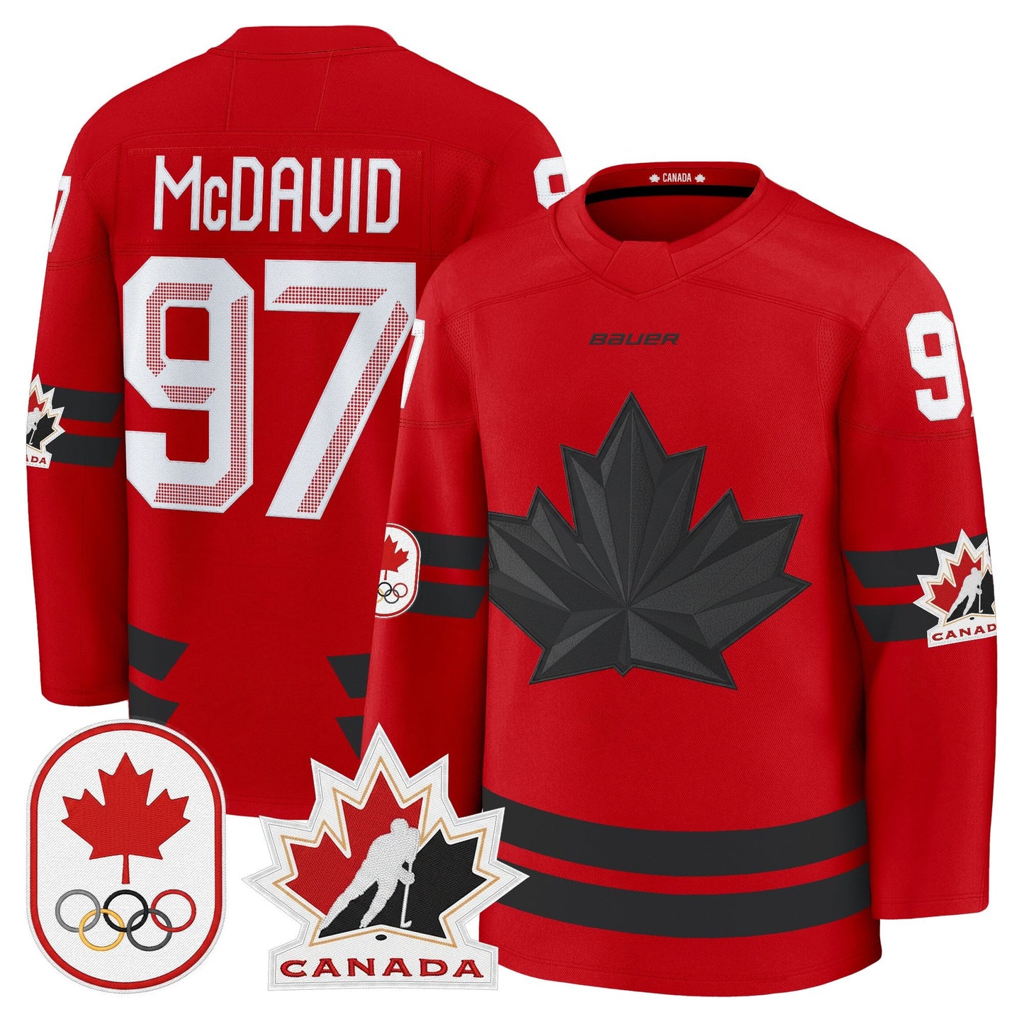 2026 Canada Olympic Premium Hockey Jersey - All Stitched