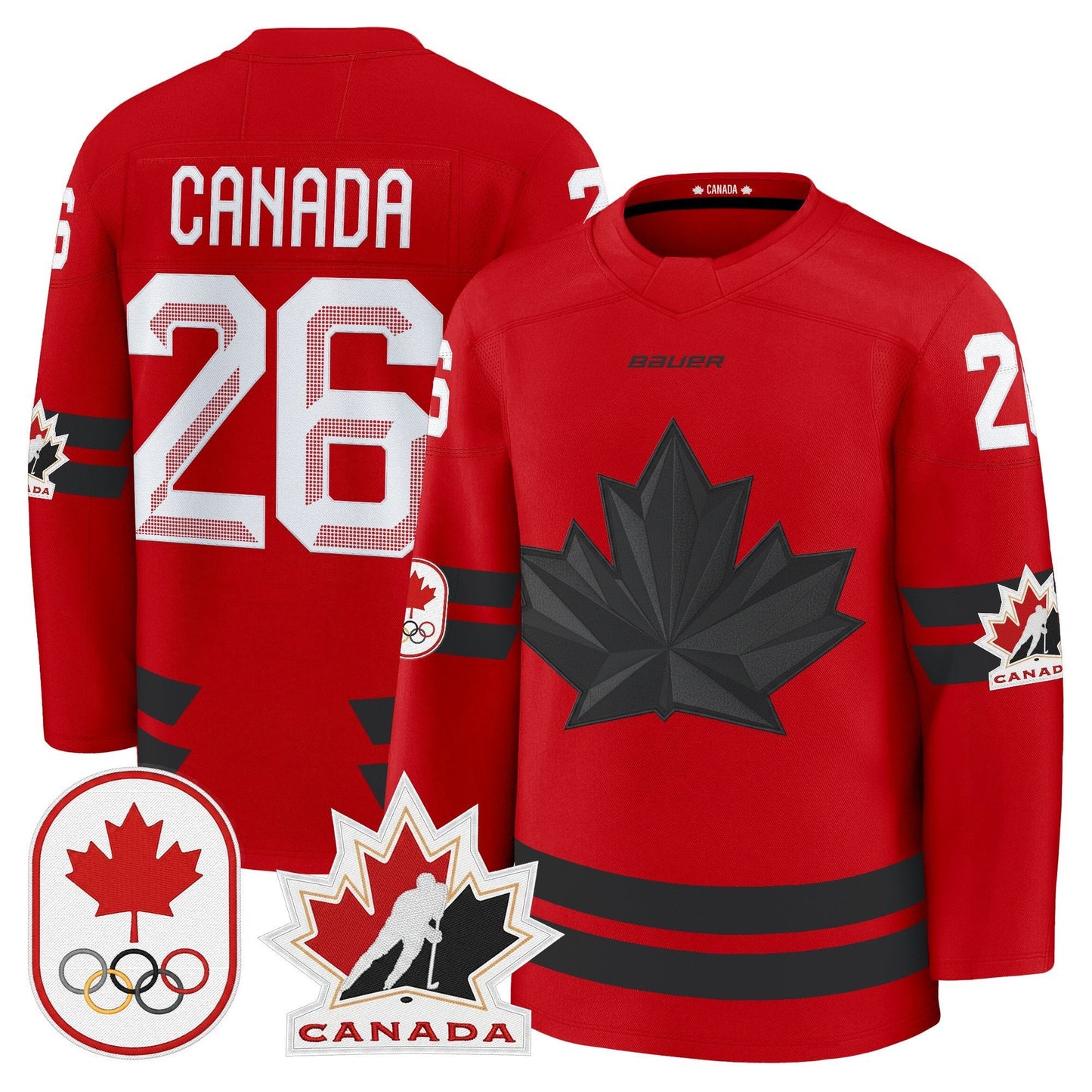 2026 Canada Olympic Premium Hockey Jersey - All Stitched