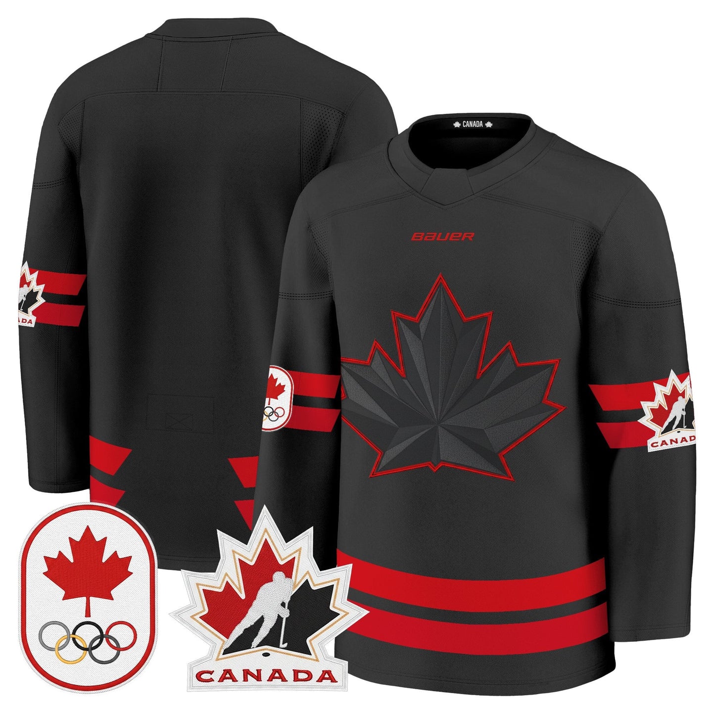 2026 Canada Olympic Premium Hockey Jersey - All Stitched