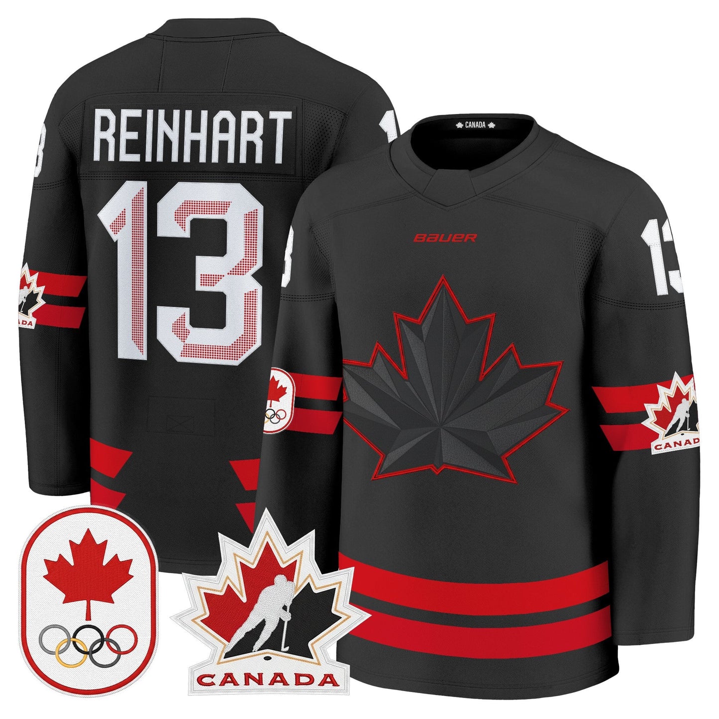 2026 Canada Olympic Premium Hockey Jersey - All Stitched