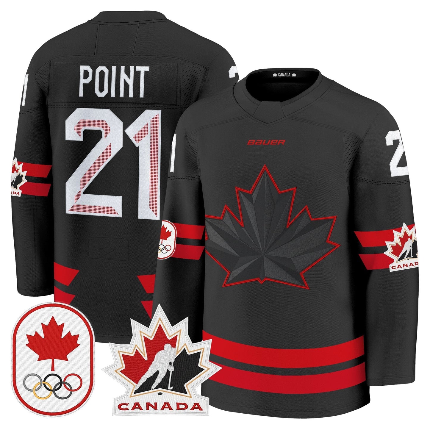 2026 Canada Olympic Premium Hockey Jersey - All Stitched