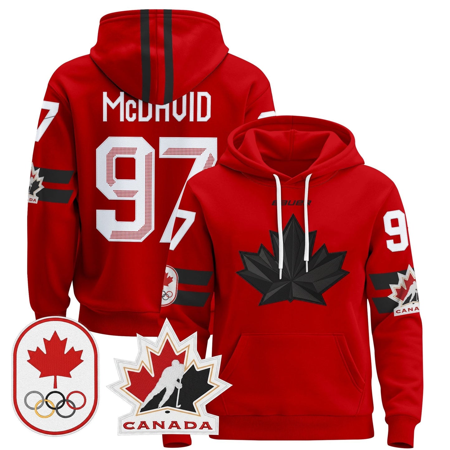 2026 Canada Olympic Pullover Hoodie - All Stitched