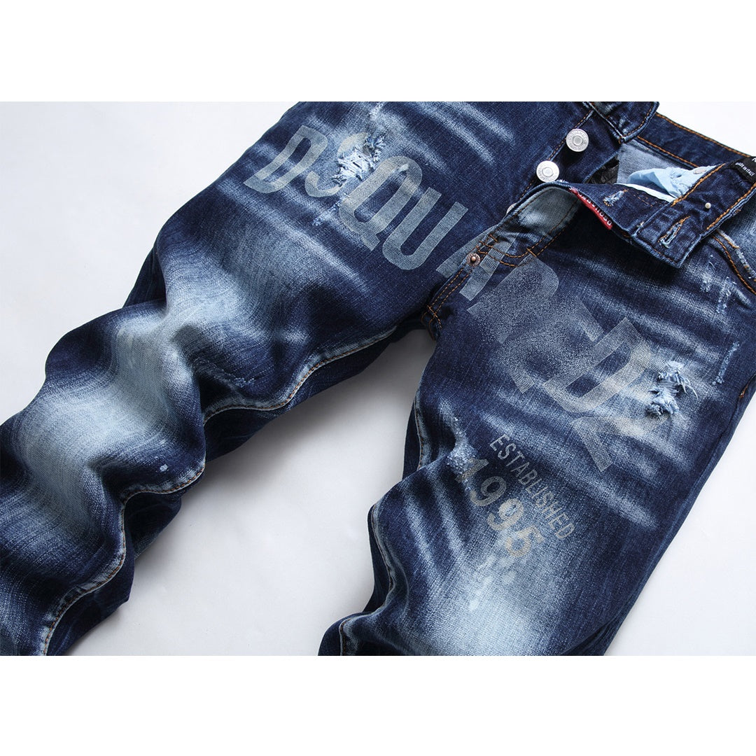 NEW-DSQ2 2024ss printing Jeans