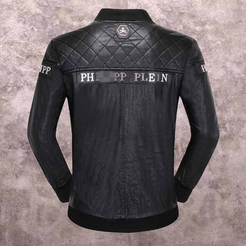 NEW-PP Leather Jacket