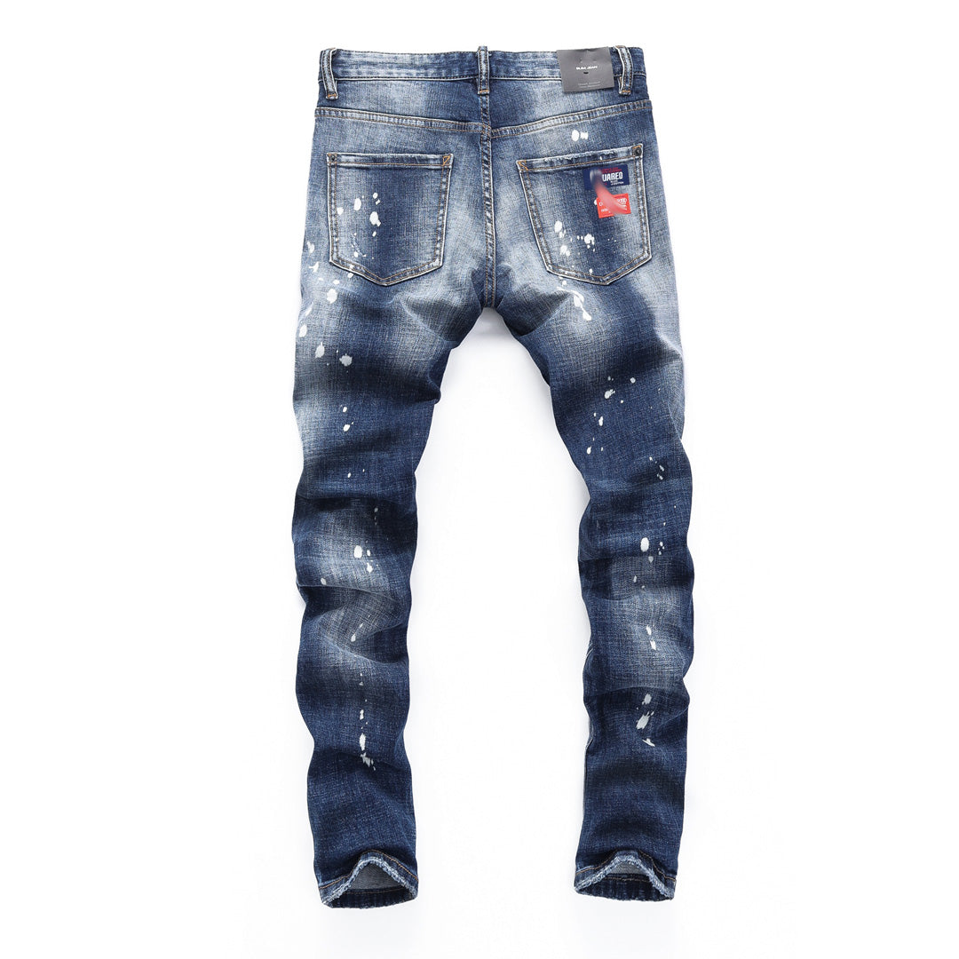 NEW-DSQ2 2024ss Ripped Jeans