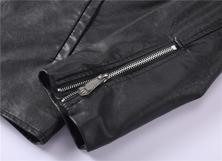 NEW-PP Leather Jacket