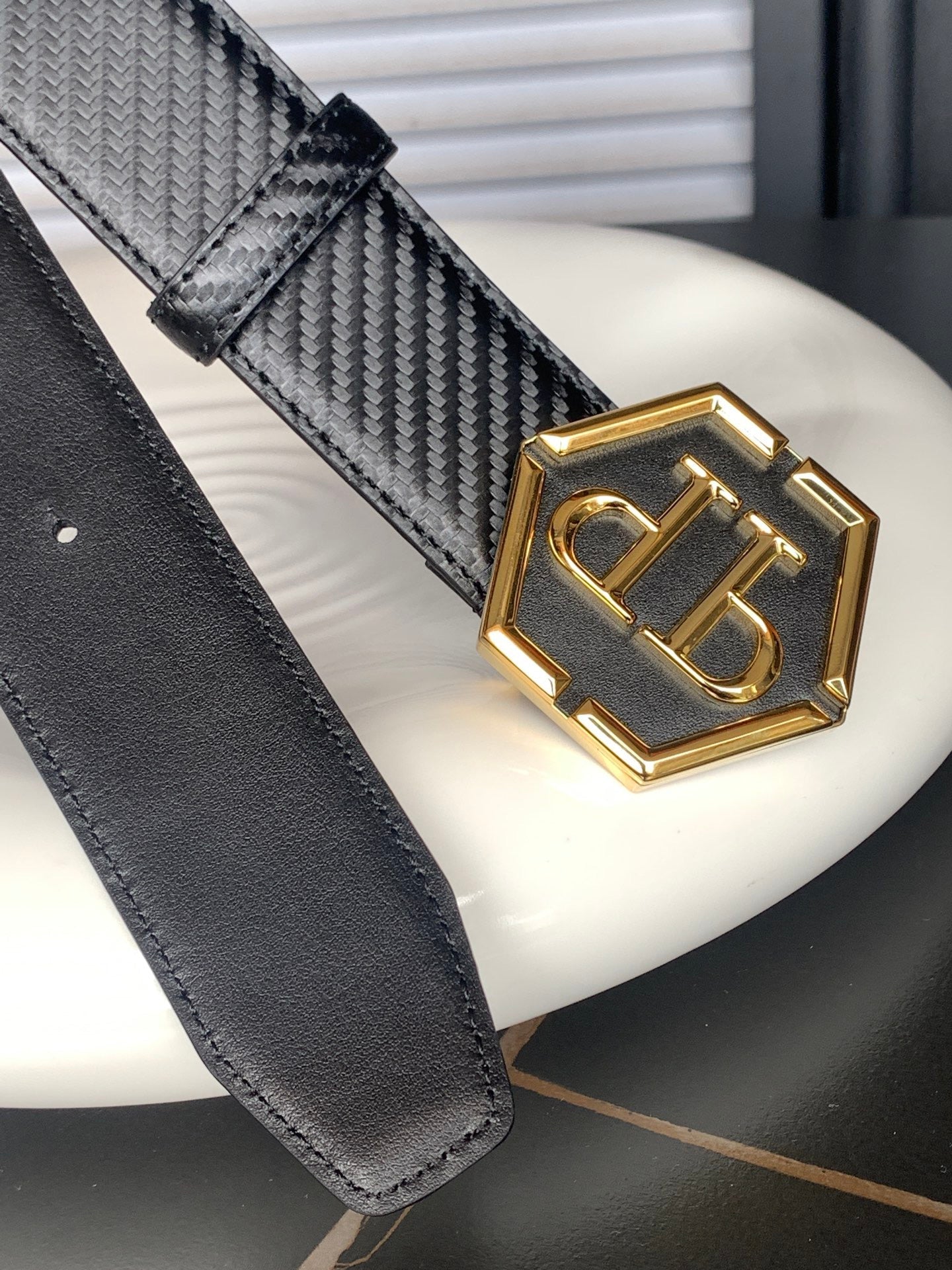 SOLA-PP leather belt