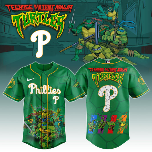.      PHI x Ninja Turtles Night Game Limited Edition Printed Jersey 2025