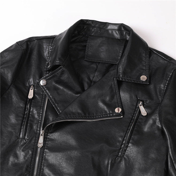 NEW-PP Leather Jacket