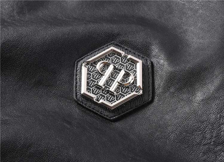 NEW-PP Leather Jacket