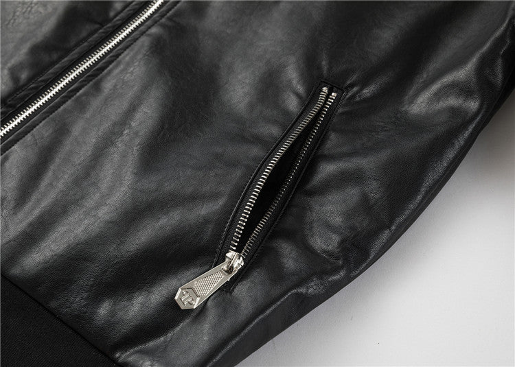 NEW-PP Leather Jacket